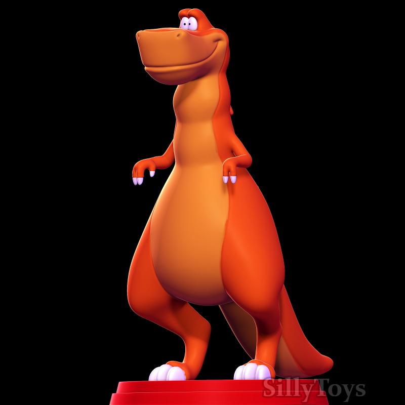 Rex - Were Back a Dinosaurs Story Model Cetak 3D .c4d .max .obj .3ds .fbx .stl .blend 