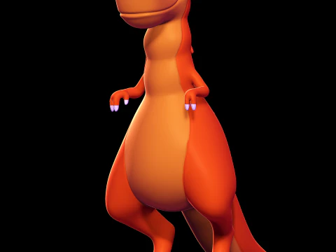 Rex - Bir Dinozorun Hikayesine Geri D&ouml;nd&uuml;k 3D Baskı Modeli