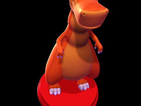 Rex - Were Back a Dinosaurs Story Model Cetak 3D