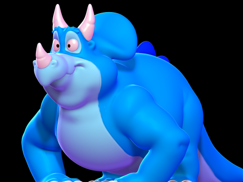 Woog - Were Back a Dinosaurs Story 3D Print Model
