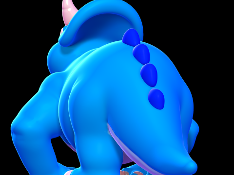 Woog - Were Back a Dinosaurs Story 3Dプリントモデル