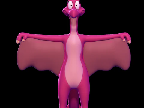 Elsa - Were Back a Dinosaurs Story 3D Print Model