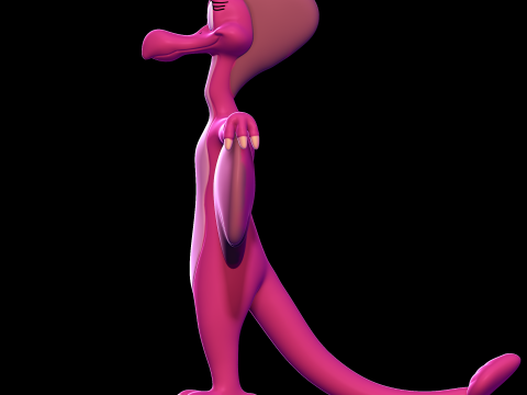 Elsa - Were Back a Dinosaurs Story 3D Baskı Modeli