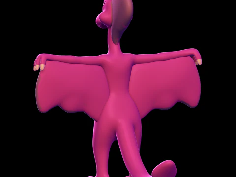 Elsa - Were Back a Dinosaurs Story 3D Print Model