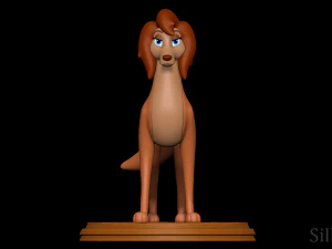Sasha La Fleur - All Dogs Go To Heaven 2 3D Print Model