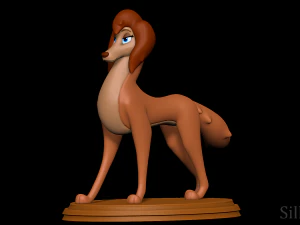 Sasha La Fleur - All Dogs Go To Heaven 2 3D Print Model