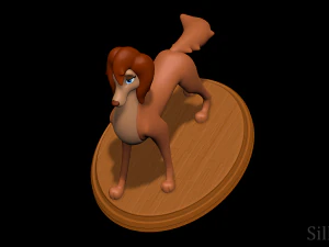 Sasha La Fleur - All Dogs Go To Heaven 2 3D Print Model