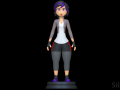 GoGo Tomago Big Hero 6 The Series 3D प्रिंट मॉडल