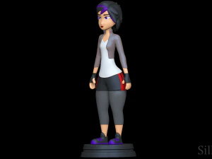 GoGo Tomago B&uuml;y&uuml;k Kahraman 6 Serisi 3D Baskı Modeli