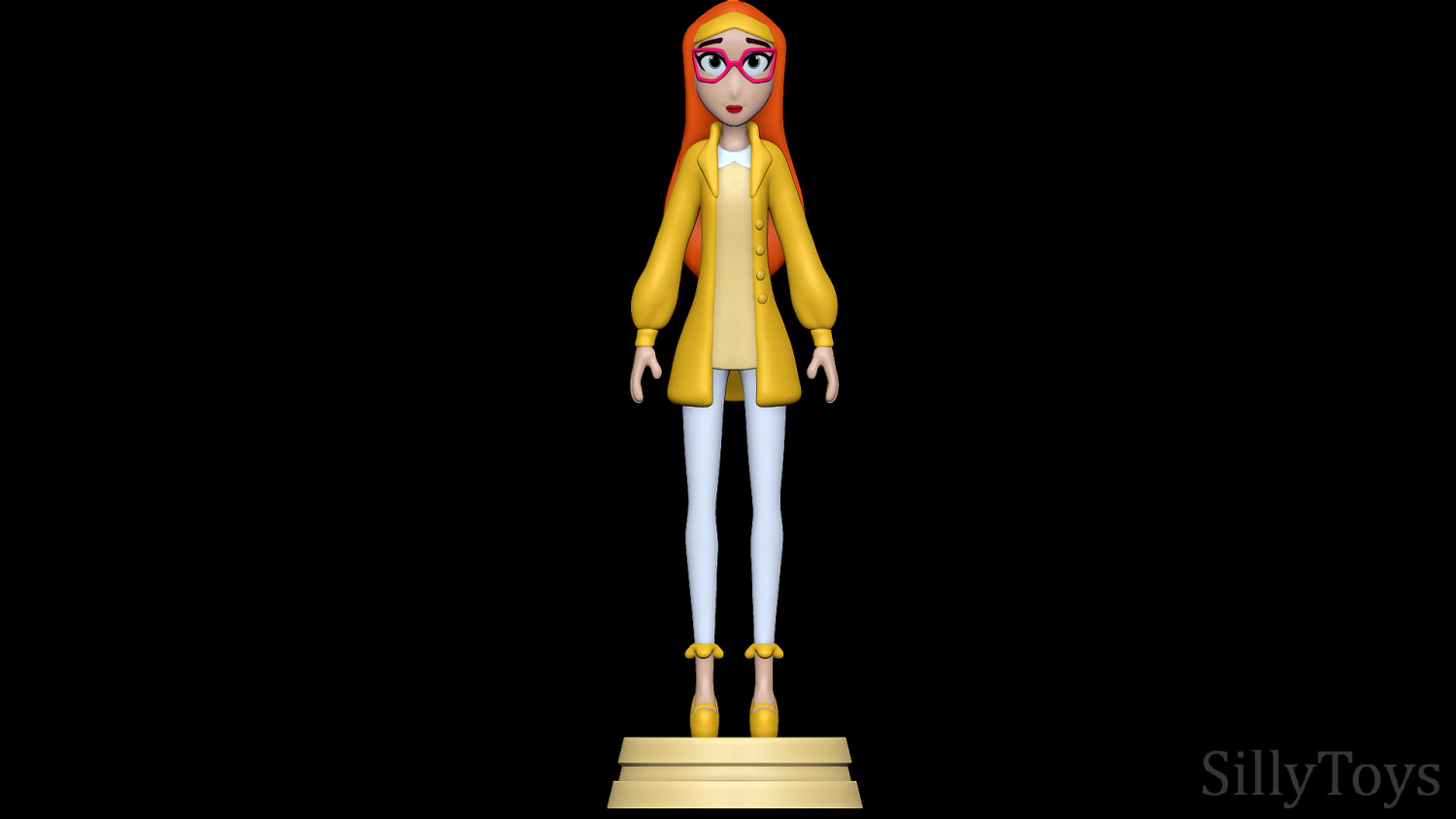Honey Lemon - Big Hero 6 The Series 3D Print Model .c4d .max .obj .3ds .fbx .stl .blend 