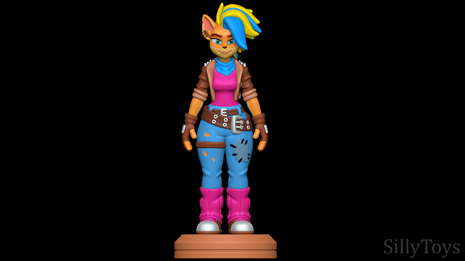 Tawna Bandicoot - Crash Bandicoot 4 Era ora Modello di stampa 3D .c4d .max .obj .3ds .fbx .stl .blend 