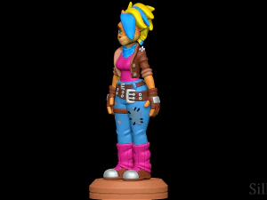 Tawna Bandicoot - Crash Bandicoot 4 Era ora Modello di stampa 3D