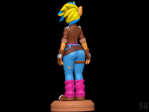 Tawna Bandicoot - Crash Bandicoot 4 Era ora Modello di stampa 3D
