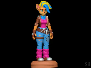 Tawna Bandicoot - Crash Bandicoot 4 Era ora Modello di stampa 3D