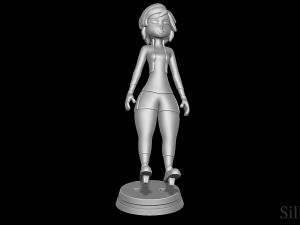 GoGo Tomago and Honey Lemon - Big Hero 6 The Series Model Cetak 3D