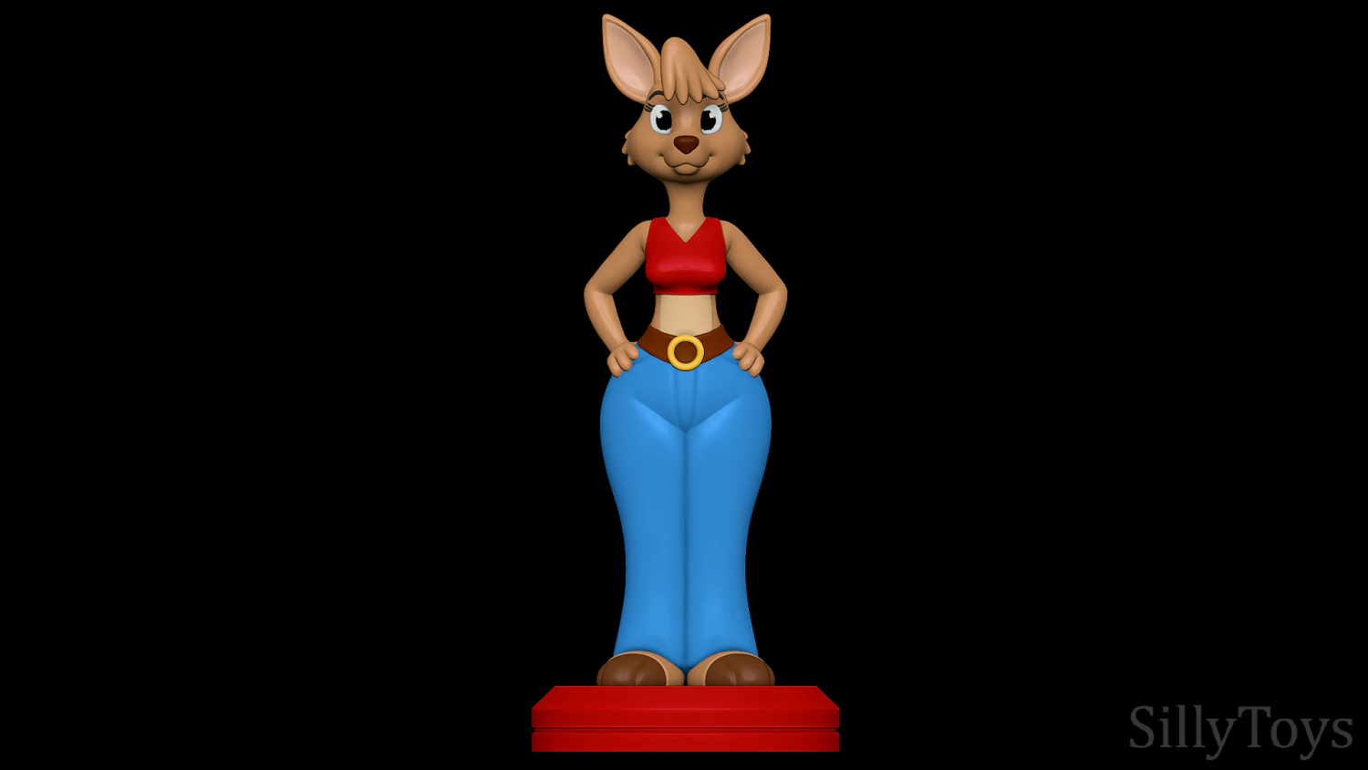 Matilda Roo - Skippy Adventures in Bushtown 3D Print Model .c4d .max .obj .3ds .fbx .stl .blend 