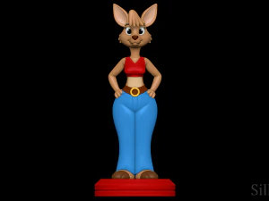 Матильда Ру - Приключения Скиппи в Буштауне 3D Принт Модель