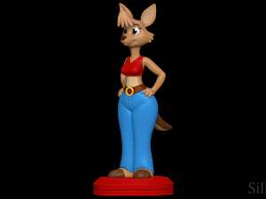 Matilda Roo - Skippy Adventures in Bushtown 3D Print Model