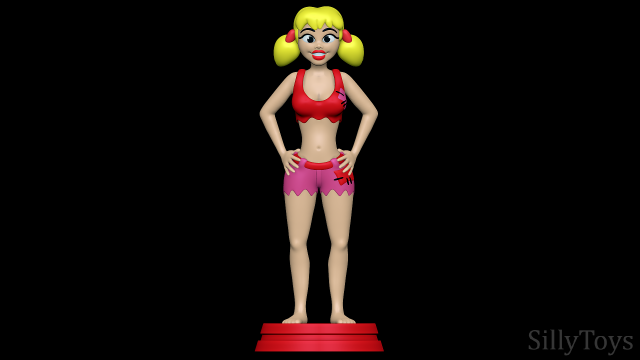 Sadie-Mae Scroggins - Scooby Doo Model Cetak 3D .c4d .max .obj .3ds .fbx .stl .blend 