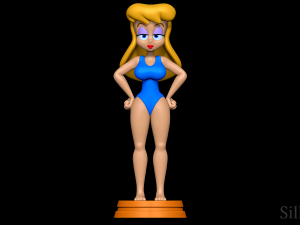 Hello Nurse Swimsuit - Animaniacs 3D Print Model