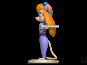 Gadget Hackwrench - Chip ve Dale 3D Baskı Modeli