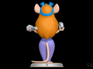 Gadget Hackwrench - Chip and Dale Modello di stampa 3D