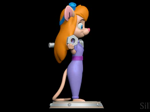 Gadget Hackwrench - Chip ve Dale 3D Baskı Modeli
