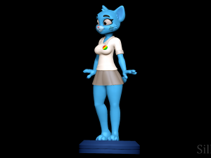 Nicole Watterson - The Amazing World of Gumball Modèles 3D en vedette