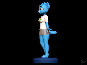 Nicole Watterson - The Amazing World of Gumball Modèles 3D en vedette
