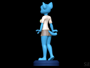 Nicole Watterson - The Amazing World of Gumball Modèles 3D en vedette