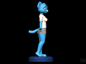 Nicole Watterson - The Amazing World of Gumball Modèles 3D en vedette