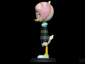 Lena Sabrewing - DuckTales 3D Print Model