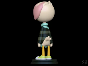 Lena Sabrewing - DuckTales 3D Print Model