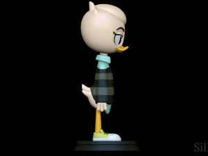 Lena Sabrewing - DuckTales 3D Print Model