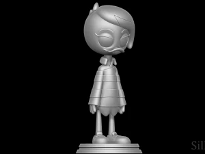 Lena Sabrewing - DuckTales 3D Print Model