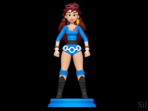 Wendi Richter - Hulk Hogans Rock n Wrestling Modelo de Impressão 3D