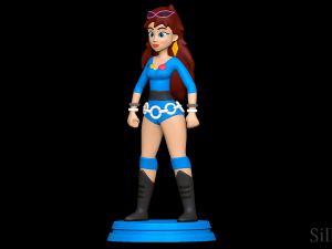 Wendi Richter - Hulk Hogans Rock n Wrestling 3D Print Model
