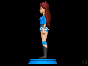 Wendi Richter - Hulk Hogans Rock n Wrestling 3D Print Model
