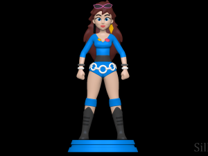 Wendi Richter - Hulk Hogans Rock n Wrestling 3D Print Model