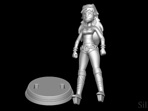 Wendi Richter - Hulk Hogans Rock n Wrestling 3D Print Model