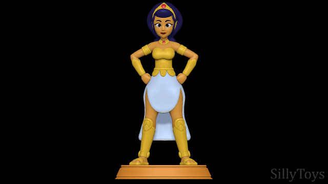 Xandra - Legend of the Three Caballeros 3D Принт Модель .c4d .max .obj .3ds .fbx .stl .blend