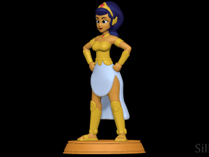 Xandra - Legend of the Three Caballeros 3D Принт Модель