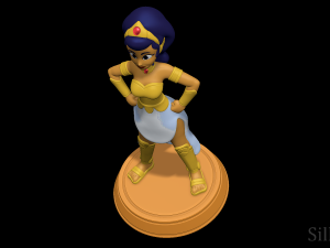 Xandra - Legend of the Three Caballeros 3D Принт Модель