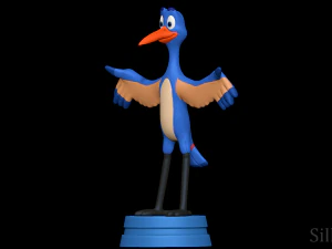Whizzer - The Swan Princess 3D Print Model