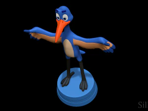 Whizzer - The Swan Princess 3D Print Model