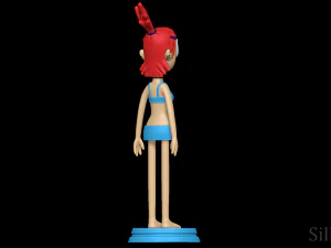 Frankie Foster Swimsuit - Fosters Home For Imaginary Friends 3D Print Model