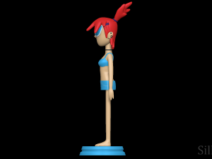 Frankie Foster Swimsuit - Fosters Home For Imaginary Friends Modelo de Impressão 3D
