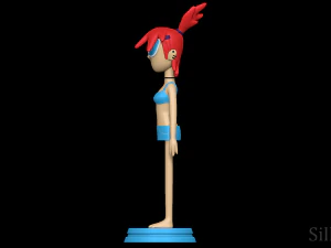 Frankie Foster Swimsuit - Fosters Home For Imaginary Friends 3D Print Model