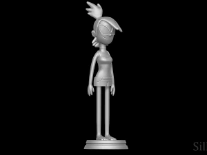 Frankie Foster Swimsuit - Fosters Home For Imaginary Friends 3D Print Model