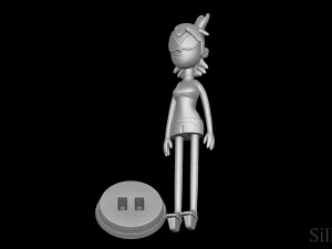 Frankie Foster Swimsuit - Fosters Home For Imaginary Friends 3D Print Model